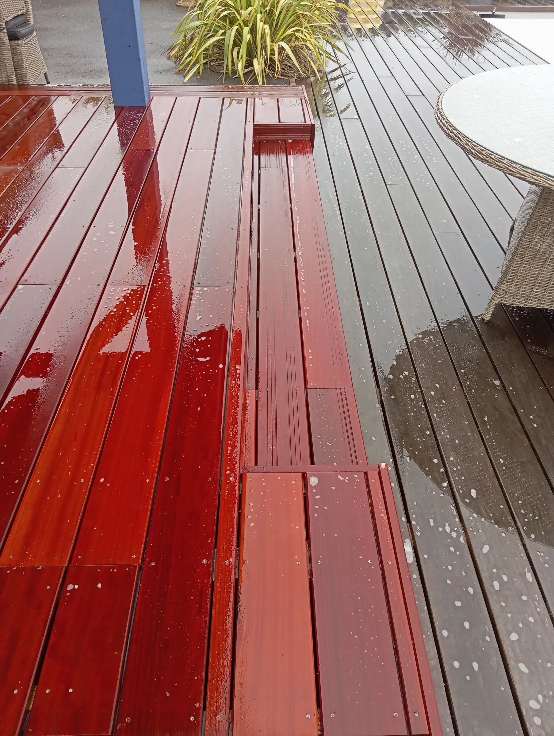 Terrasse en bois réalisée par SR Aménagement